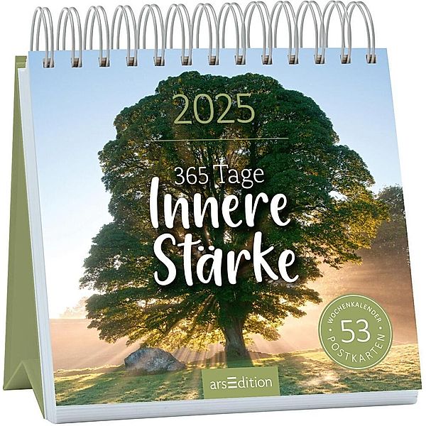 Postkartenkalender 365 Tage Innere Stärke 2025