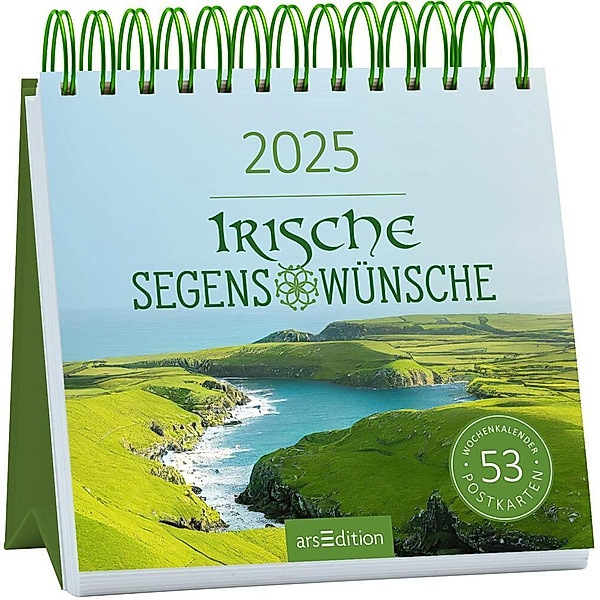 Postkartenkalender Irische Segenswünsche 2025