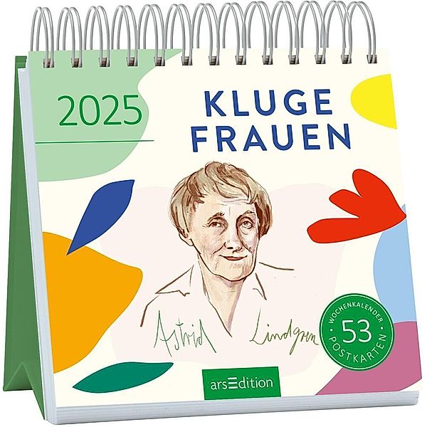 Postkartenkalender Kluge Frauen 2025