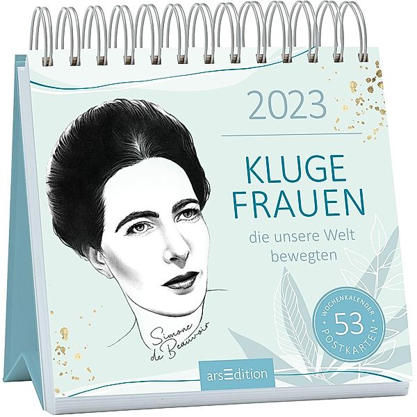 Postkartenkalender Kluge Frauen, die unsere Welt bewegten 2023