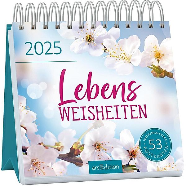 Postkartenkalender Lebensweisheiten 2025