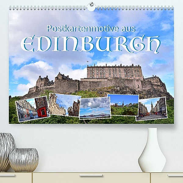 Postkartenmotive aus Edinburgh (Premium, hochwertiger DIN A2 Wandkalender 2023, Kunstdruck in Hochglanz), Reinhold Ratzer