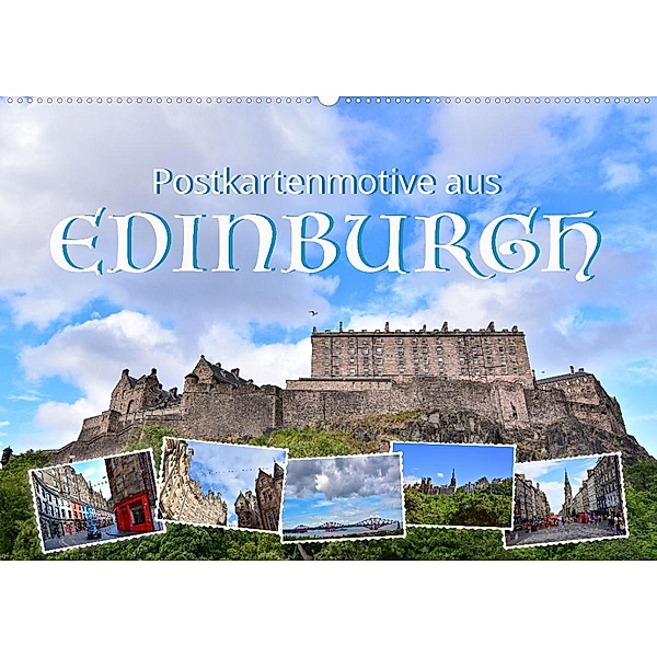 Postkartenmotive aus Edinburgh (Wandkalender 2023 DIN A2 quer), Reinhold Ratzer