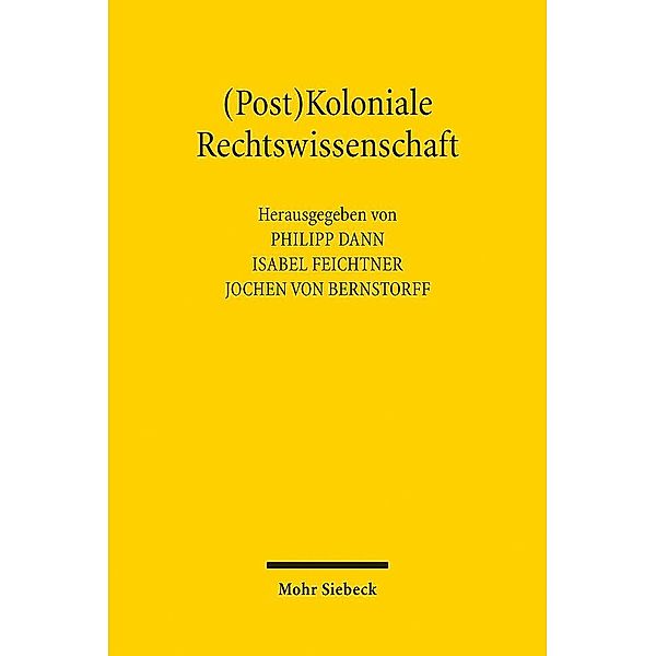 (Post)Koloniale Rechtswissenschaft