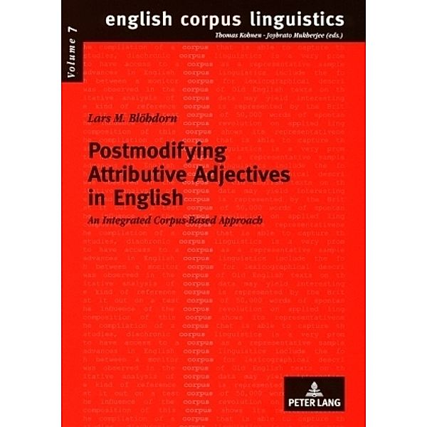 Postmodifying Attributive Adjectives in English, Lars M. Blöhdorn