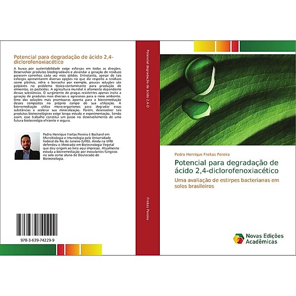 Potencial para degradação de ácido 2,4-diclorofenoxiacético, Pedro Henrique Freitas Pereira