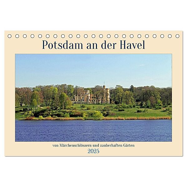 Potsdam an der Havel (Tischkalender 2025 DIN A5 quer), CALVENDO Monatskalender, Calvendo, Konstanze Junghanns