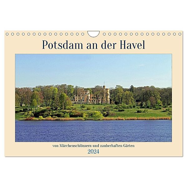 Potsdam an der Havel (Wandkalender 2024 DIN A4 quer), CALVENDO Monatskalender, Konstanze Junghanns