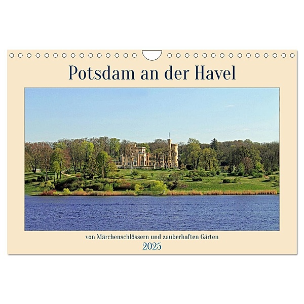 Potsdam an der Havel (Wandkalender 2025 DIN A4 quer), CALVENDO Monatskalender, Calvendo, Konstanze Junghanns