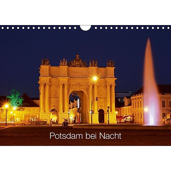 Potsdam bei Nacht (Wandkalender 2014 DIN A4 quer)