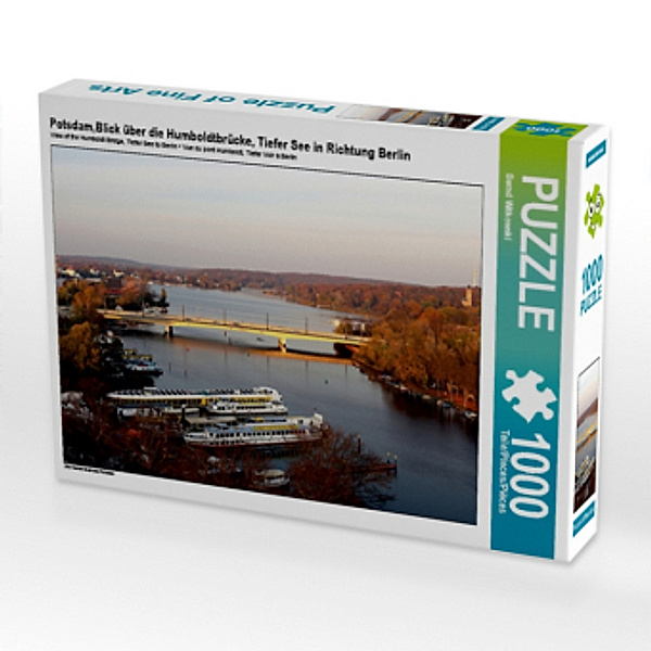 Potsdam,Blick über die Humboldtbrücke, Tiefer See in Richtung Berlin (Puzzle), Bernd Witkowski