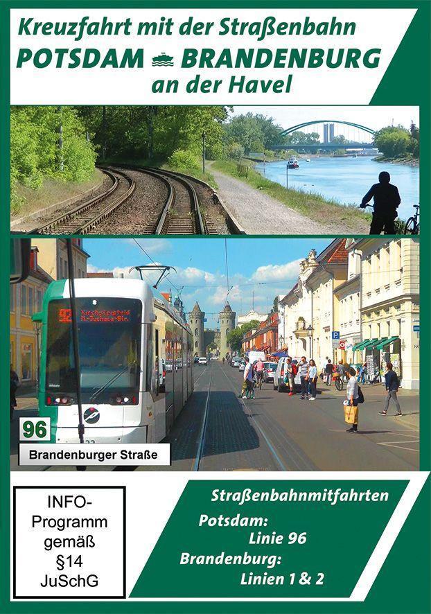 Image of Potsdam & Brandenburg - Kreuzfahrt mit der Straßenbahn - Straßenbahnmitfahrten, 1 DVD