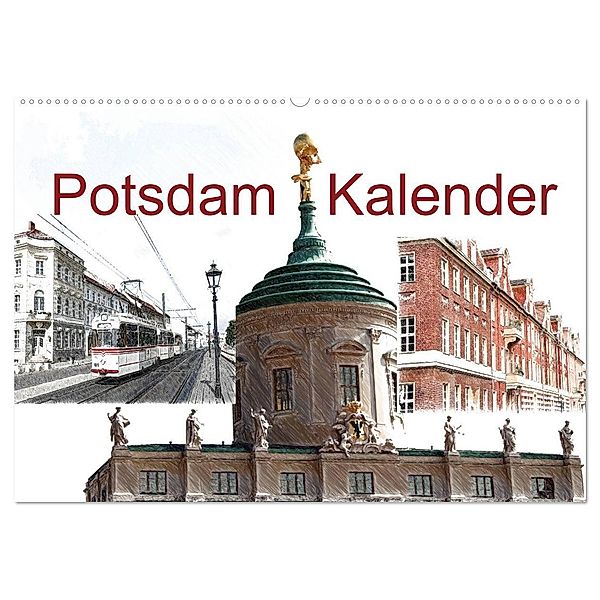 Potsdam Kalender (Wandkalender 2024 DIN A2 quer), CALVENDO Monatskalender, Bernd Witkowski