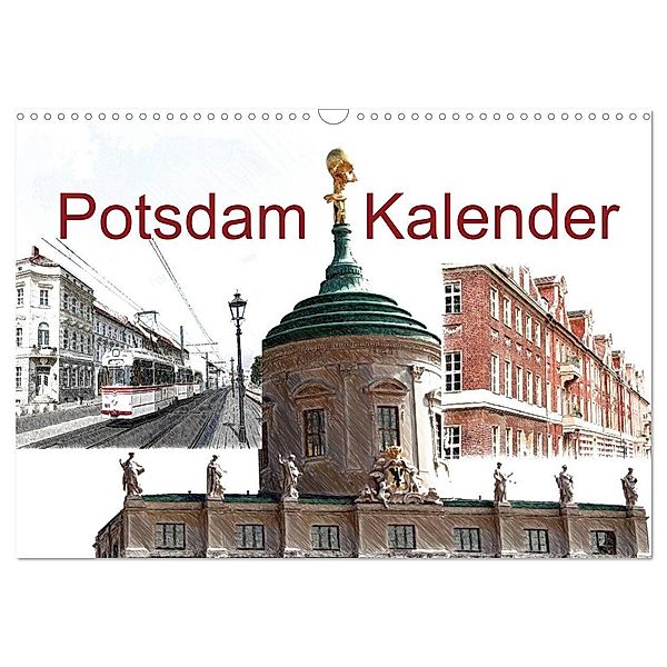 Potsdam Kalender (Wandkalender 2024 DIN A3 quer), CALVENDO Monatskalender, Bernd Witkowski