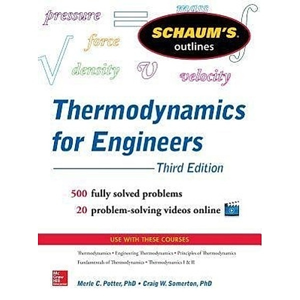 Potter, M: Schaum's Outline of Thermodynamics for Engineers, Merle C. Potter, Craig W. Somerton