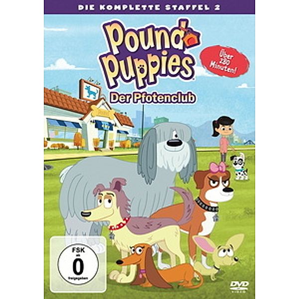 Pound Puppies - Der Pfotenclub: Die komplette Staffel 2, Pound Puppies:St2Box, 2dvd