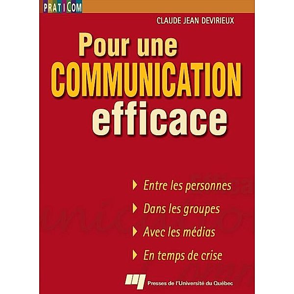 Pour une communication efficace, Devirieux Claude Jean Devirieux