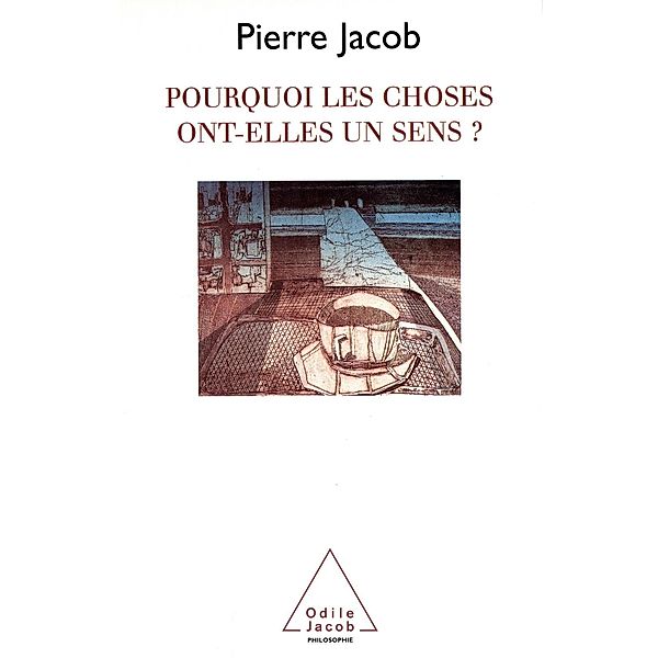 Pourquoi les choses ont-elles un sens ?, Jacob Pierre Jacob