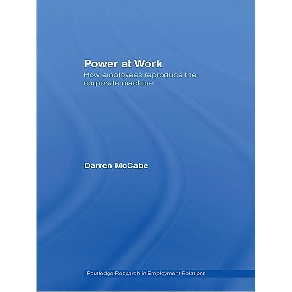 Power at Work, Darren Mccabe