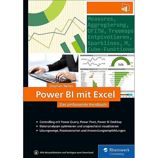 Power BI mit Excel / Rheinwerk Computing, Stephan Nelles