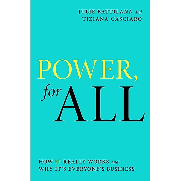 Power, For All, Julie Battilana, Tiziana Casciaro