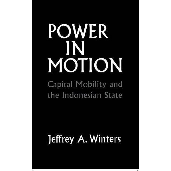 Power in Motion, Jeffrey A. Winters