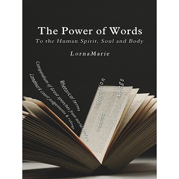 Power of Words a Compendium of Great Speeches from World Leaders, Lornamarie