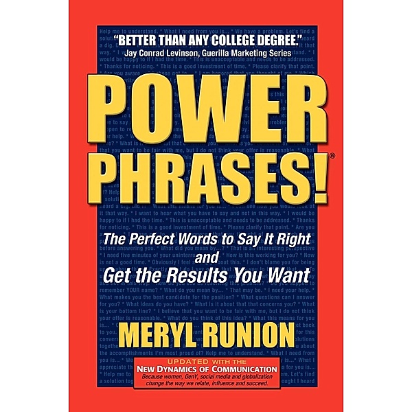 Power Phrases, Meryl Runion
