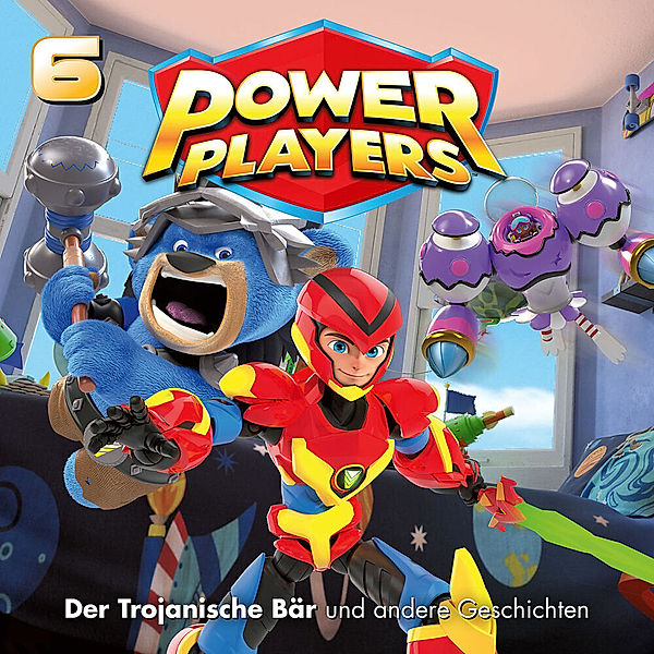 Power Players - Der Trojanische Bär und andere Geschichten.Tl.6,1 Audio-CD, Power Players