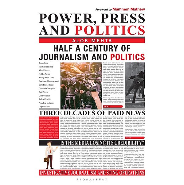 Power, Press and Politics / Bloomsbury India, Alok Mehta