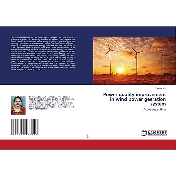 Power quality improvement in wind power geeration system, Taruna Jain