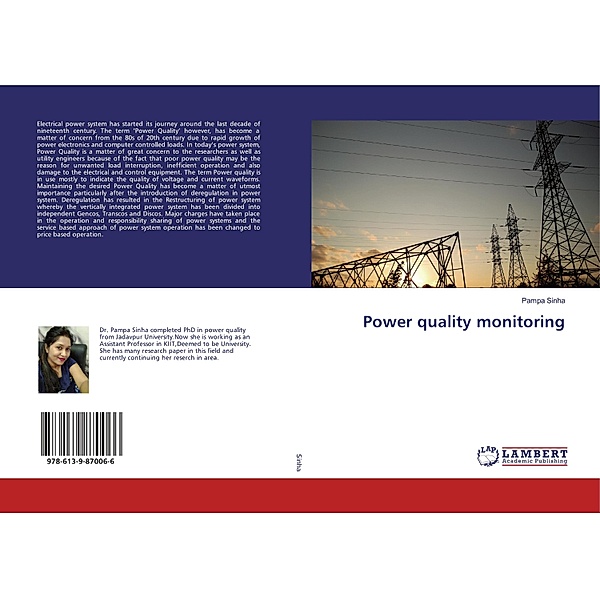 Power quality monitoring, Pampa Sinha