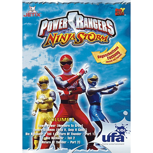 Power Rangers - Ninja Storm 03, Folgen 08-11, Power Rangers-ninja Storm