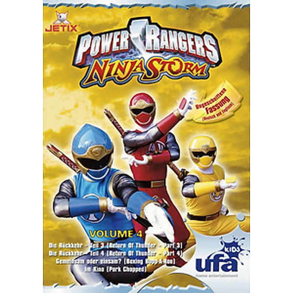 Power Rangers - Ninja Storm 04, Folgen 12-15, Power Rangers