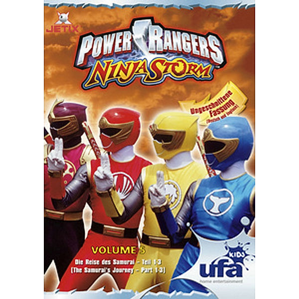 Power Rangers - Ninja Storm 05, Folgen 16-18, Power Rangers