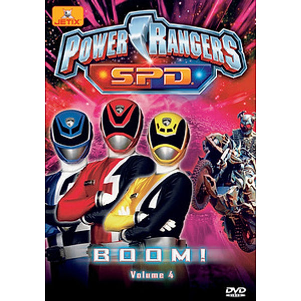 Power Rangers - S.P.D. Vol. 4 (Episoden 11-14), Boom