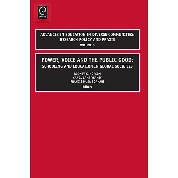 Power, Voice and the Public Good