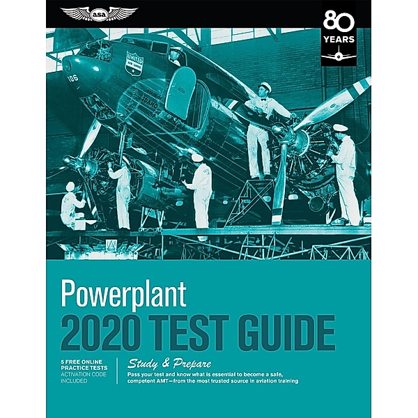 Powerplant Test Guide 2020 / Fast-Track Test Guides, Asa Test Prep Board
