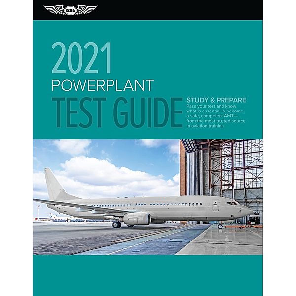 Powerplant Test Guide 2021 / ASA Fast-Track Test Guides, Asa Test Prep Board