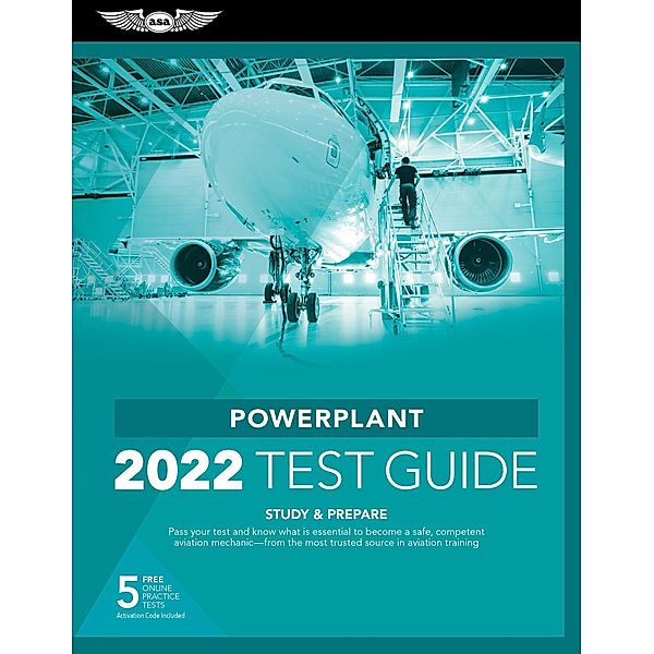 Powerplant Test Guide 2022 / ASA Fast-Track Test Guides, Asa Test Prep Board