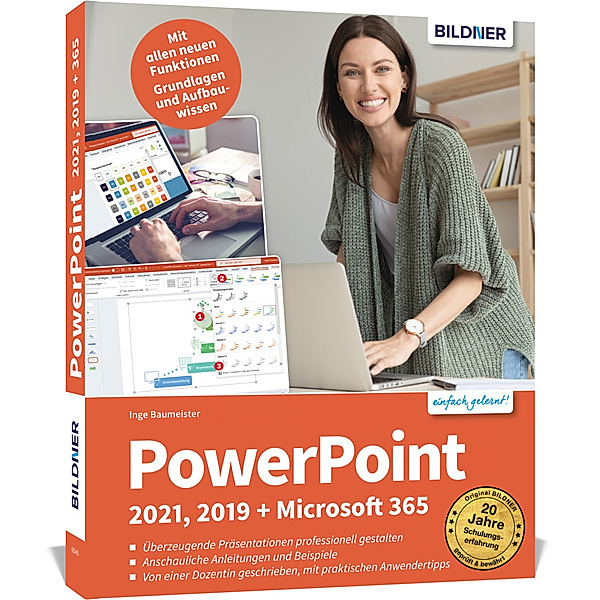 PowerPoint 2021, 2019 + Microsoft 365, Inge Baumeister