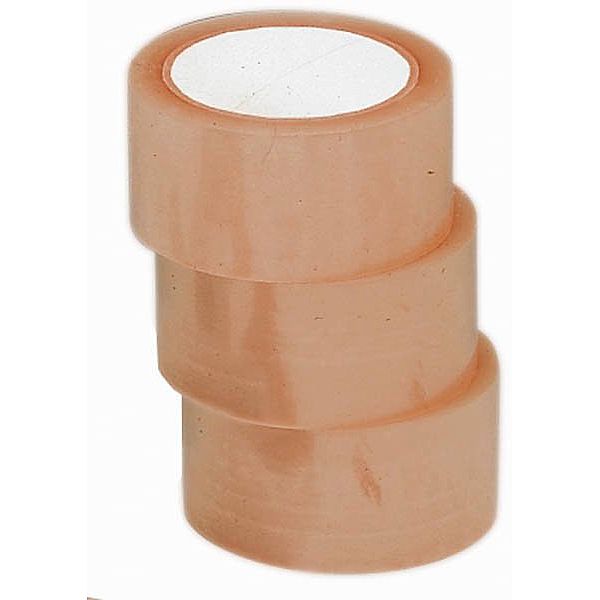 PP Klebeband, 3 Rollen, braun