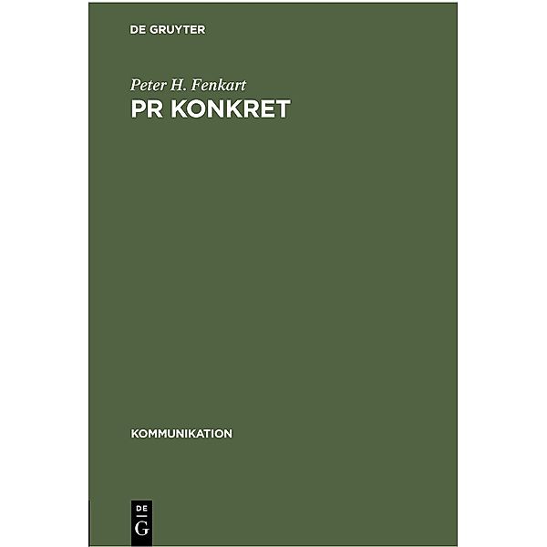 PR konkret, Peter H. Fenkart