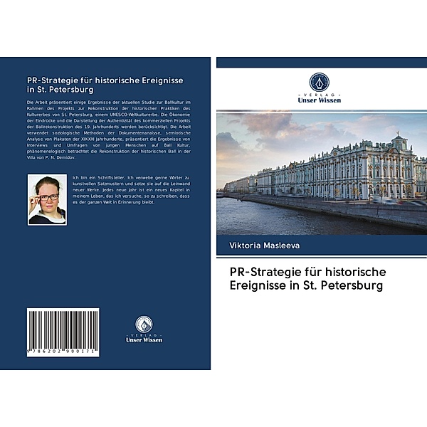 PR-Strategie für historische Ereignisse in St. Petersburg, Viktoria Masleeva