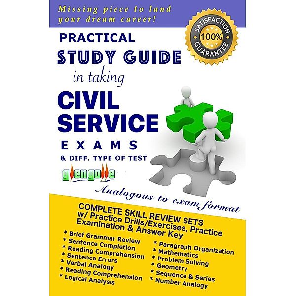 Practical Study Guide in Taking Civil Service Exam and Different Type of Test, Glen Golle