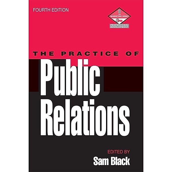 Practice of Public Relations, Sam Black