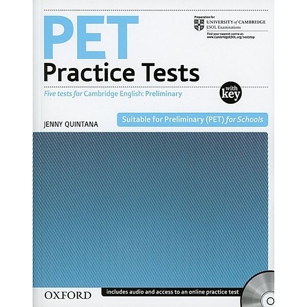 Practice Tests With Key and Audio CD Pack