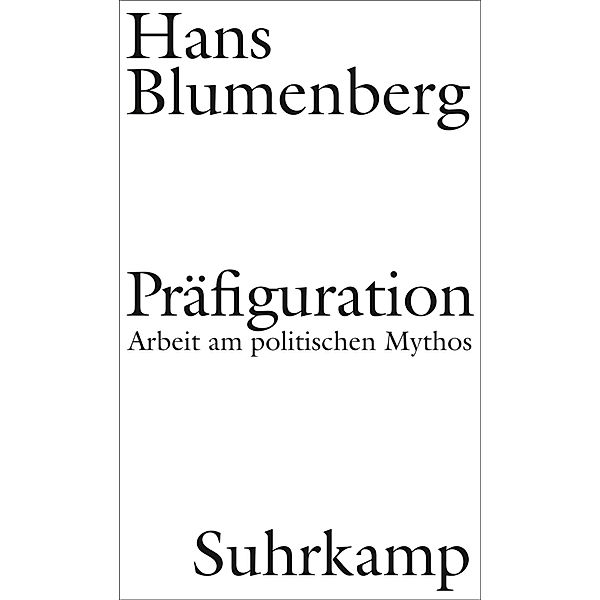 Präfiguration, Hans Blumenberg