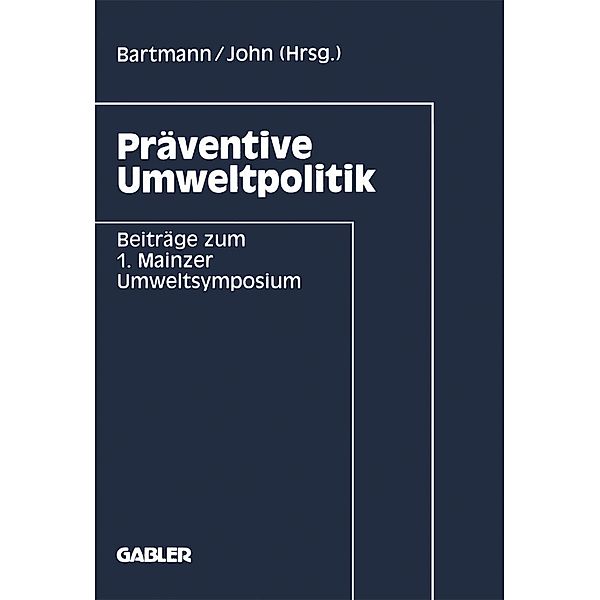 Präventive Umweltpolitik