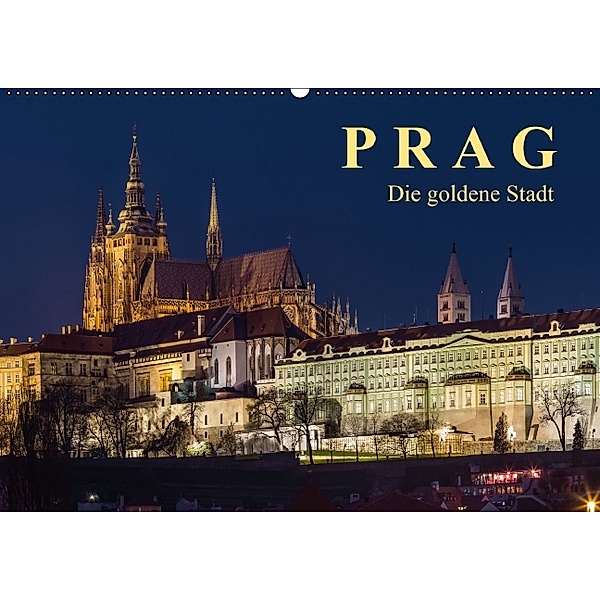 Prag - die goldene Stadt (Wandkalender 2014 DIN A2 quer), Enrico Caccia